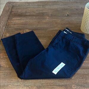 Old Navy Women's Capris - Navy Blue